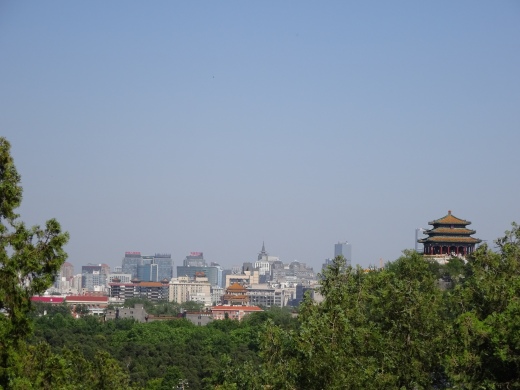 View from the pagoda in Beihai Park