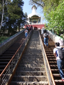 Steps to the pagoda